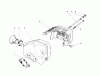 Toro 20680 - Lawnmower, 1990 (0000001-0999999) Ersatzteile MUFFLER ASSEMBLY (MODEL NO. 47PK9-1)