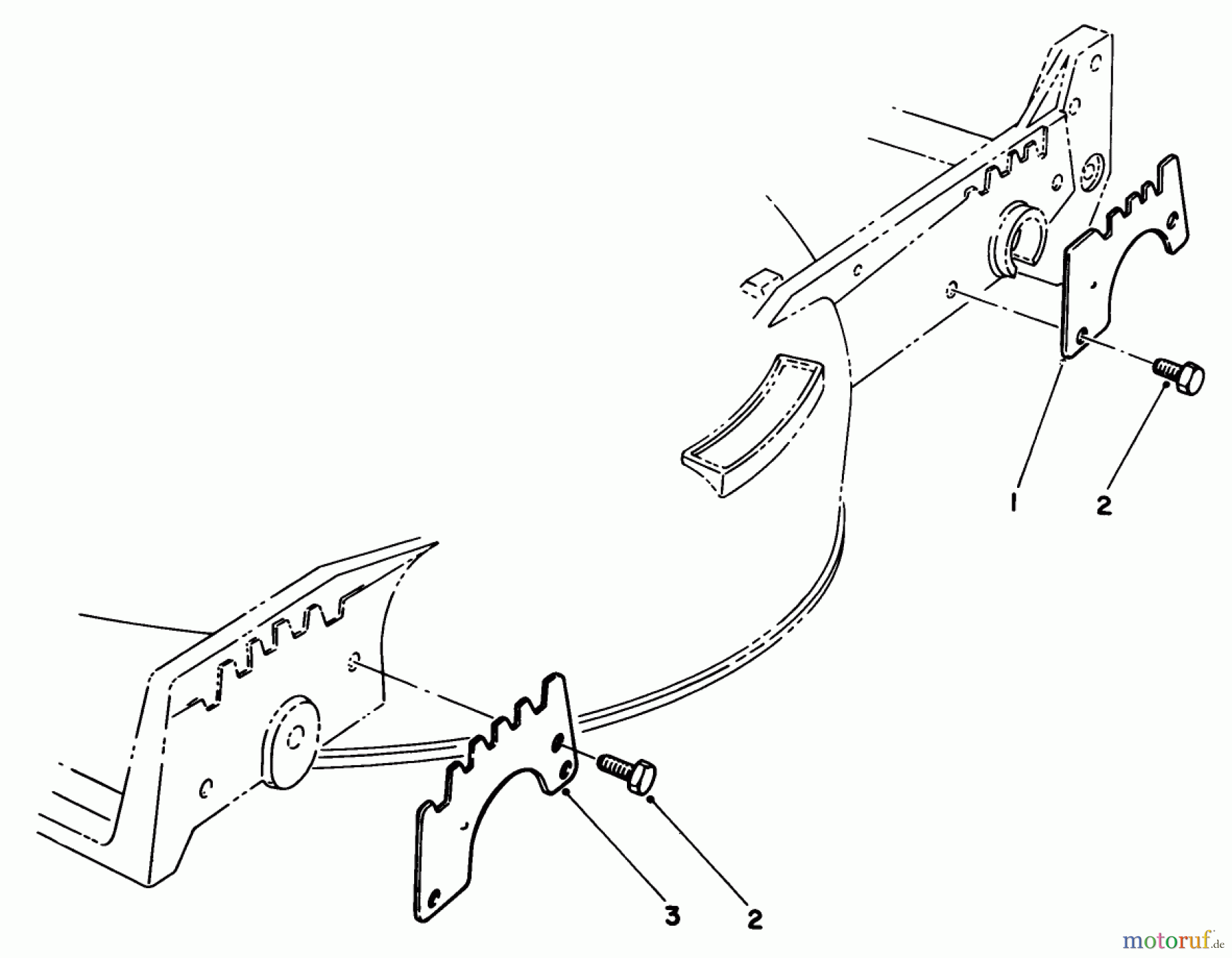  Toro Neu Mowers, Walk-Behind Seite 1 20684 - Toro Lawnmower, 1985 (5000001-5999999) WEAR PLATE KIT NO. 49-4080 (OPTIONAL)