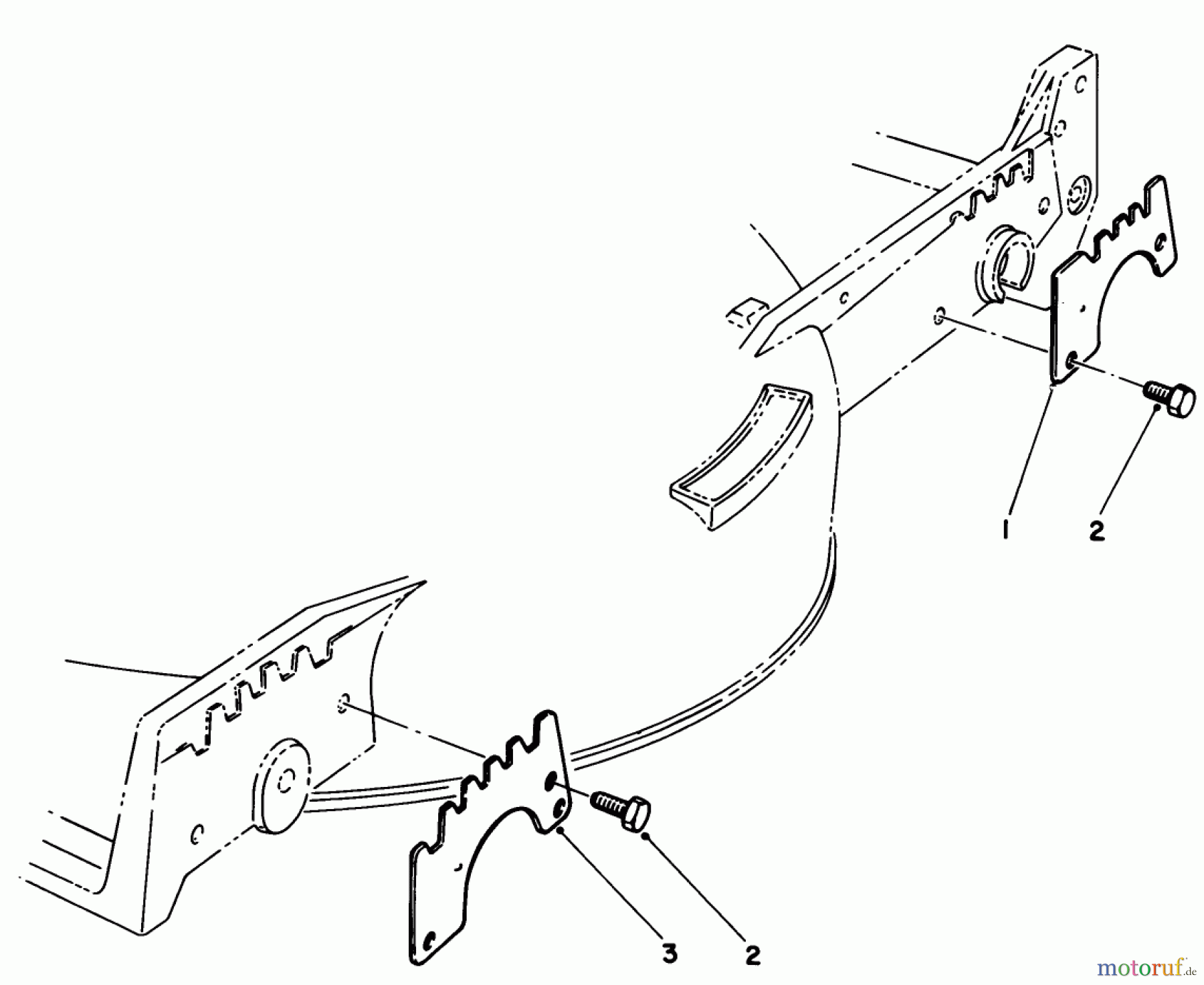  Toro Neu Mowers, Walk-Behind Seite 1 20684 - Toro Lawnmower, 1987 (7000001-7999999) WEAR PLATE KIT NO. 49-4080 (OPTIONAL)