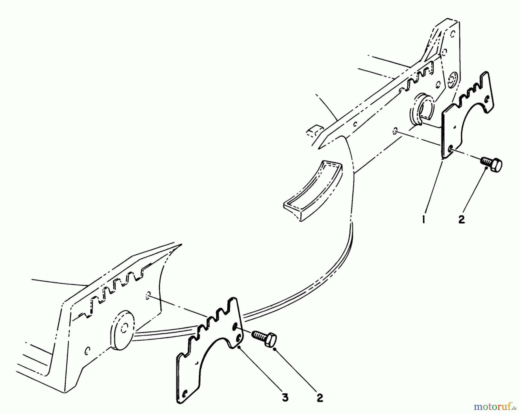  Toro Neu Mowers, Walk-Behind Seite 1 20692 - Toro Lawnmower, 1987 (7000001-7999999) WEAR PLATE KIT NO. 49-4080 (OPTIONAL)