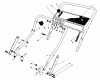 Toro 20692 - Lawnmower, 1988 (8000001-8999999) Ersatzteile HANDLE ASSEMBLY
