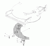 Toro 20692 - Lawnmower, 1990 (0000001-0999999) Ersatzteile LEAF SHREDDER KIT MODEL NO. 59157 (OPTIONAL)
