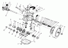 Toro 20692C - Lawnmower, 1989 (9000001-9999999) Ersatzteile GEAR CASE ASSEMBLY