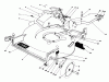 Toro 20692C - Lawnmower, 1989 (9000001-9999999) Ersatzteile HOUSING ASSEMBLY
