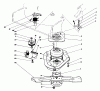 Toro 20695 - Lawnmower, 1987 (7000001-7999999) Ersatzteile BLADE BRAKE CLUTCH ASSEMBLY