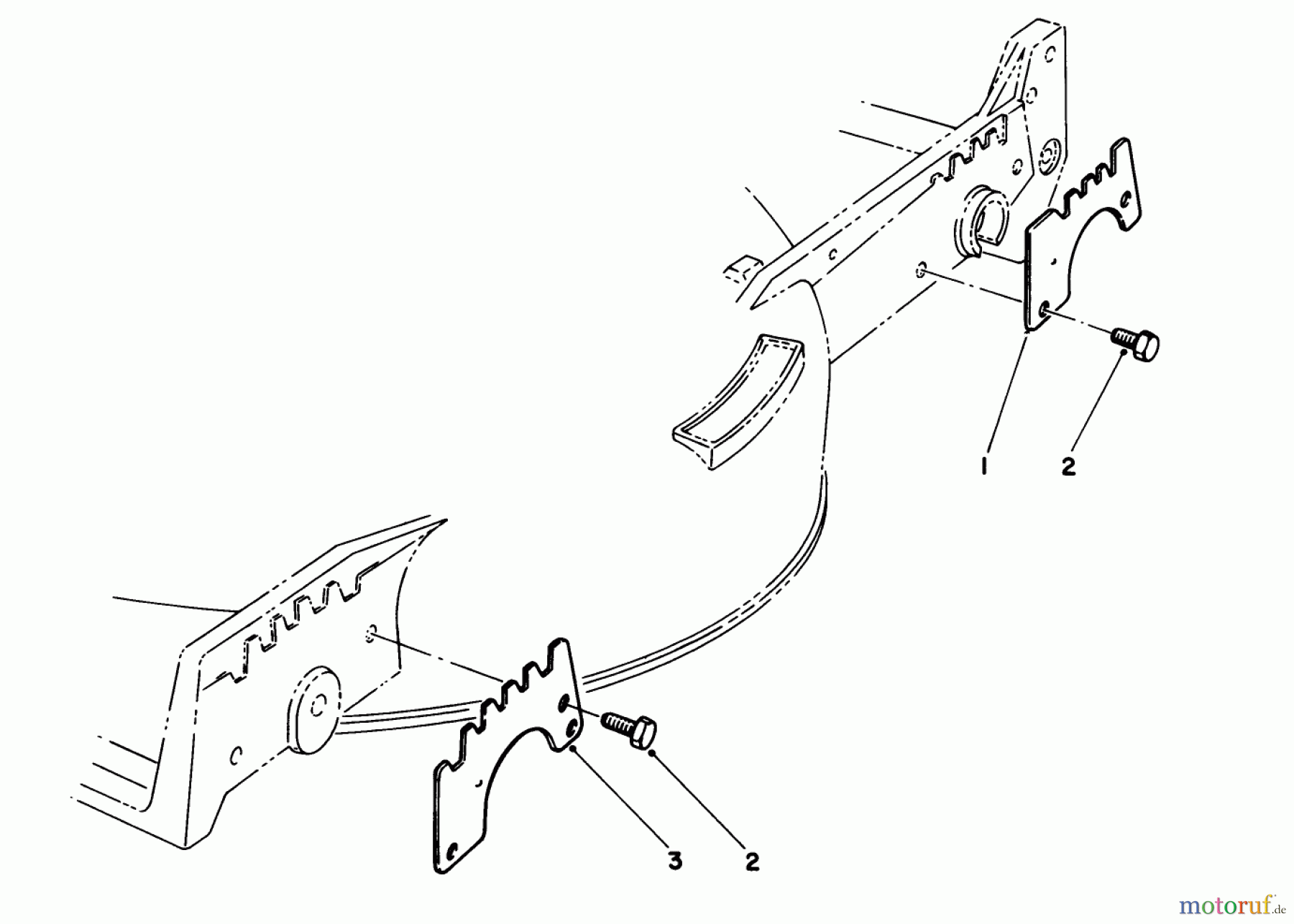  Toro Neu Mowers, Walk-Behind Seite 1 20695 - Toro Lawnmower, 1988 (8000001-8999999) WEAR PLATE KIT MODEL NO. 49-4080 (OPTIONAL)
