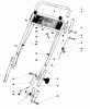 Toro 20705 - Lawnmower, 1980 (0000001-0999999) Ersatzteile HANDLE ASSEMBLY