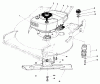 Toro 20705 - Lawnmower, 1984 (4000001-4999999) Ersatzteile ENGINE ASSEMBLY