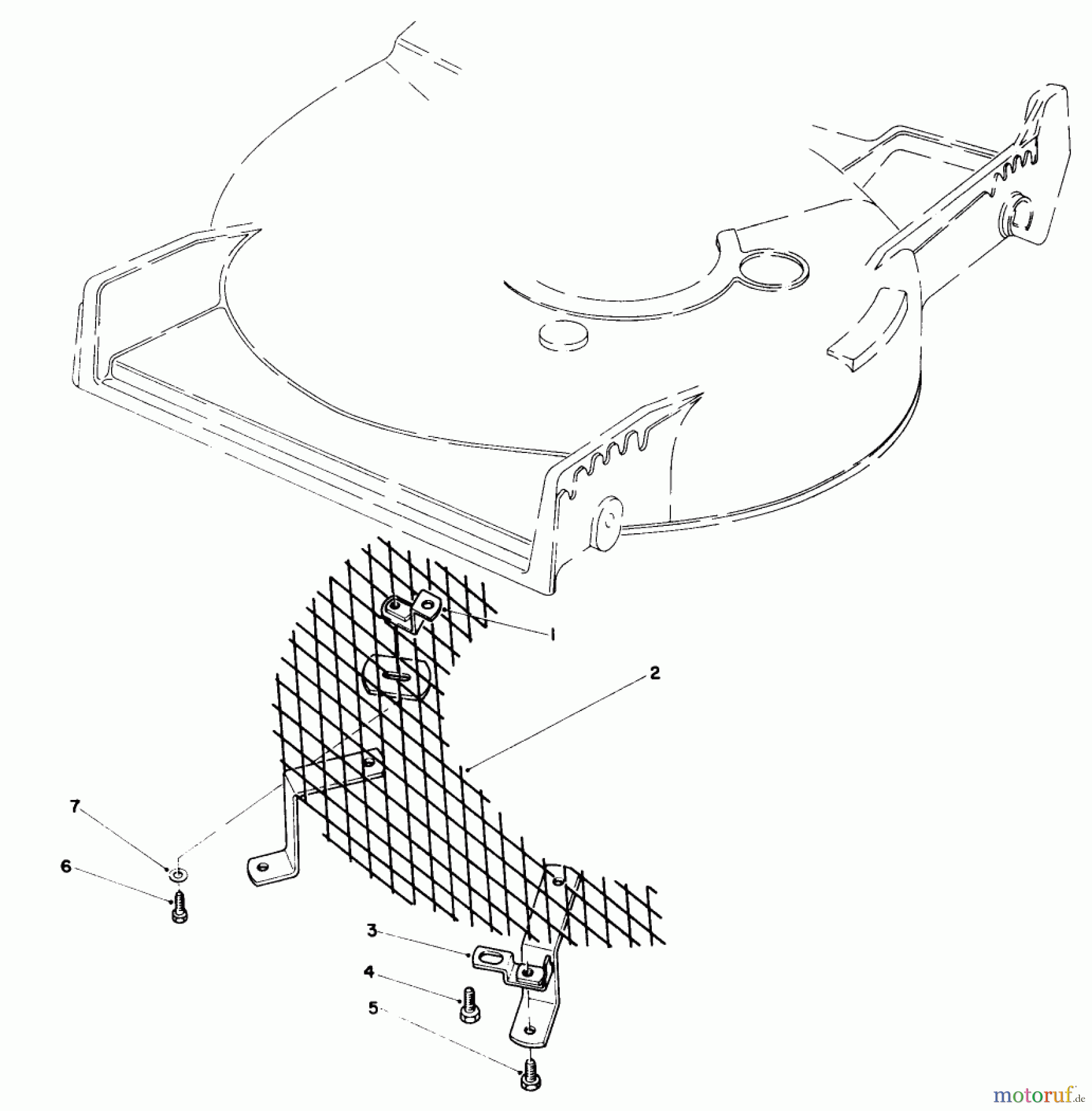  Toro Neu Mowers, Walk-Behind Seite 1 20705 - Toro Lawnmower, 1984 (4000001-4999999) LEAF SHREDDER KIT MODEL NO. 59157 (OPTIONAL)