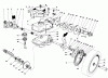 Toro 20705 - Lawnmower, 1985 (5000001-5999999) Ersatzteile GEAR CASE ASSEMBLY