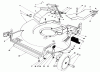 Toro 20705 - Lawnmower, 1985 (5000001-5999999) Ersatzteile HOUSING ASSEMBLY
