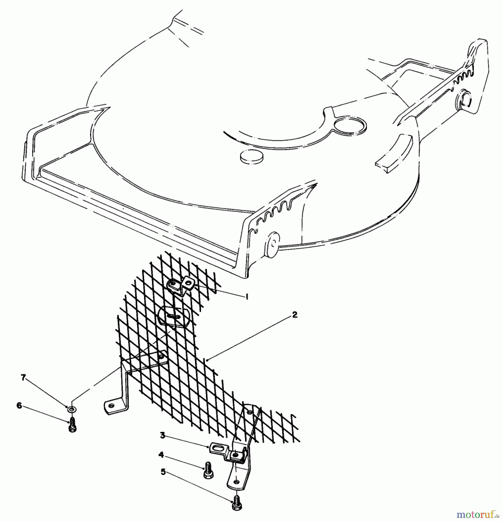  Toro Neu Mowers, Walk-Behind Seite 1 20705 - Toro Lawnmower, 1985 (5000001-5999999) LEAF SHREDDER KIT MODEL NO. 59157 (OPTIONAL)