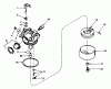 Toro 20715 - Lawnmower, 1982 (2000001-2999999) Ersatzteile CARBURETOR NO. 632050A