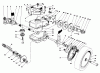 Toro 20715 - Lawnmower, 1985 (5000001-5999999) Ersatzteile GEAR CASE ASSEMBLY