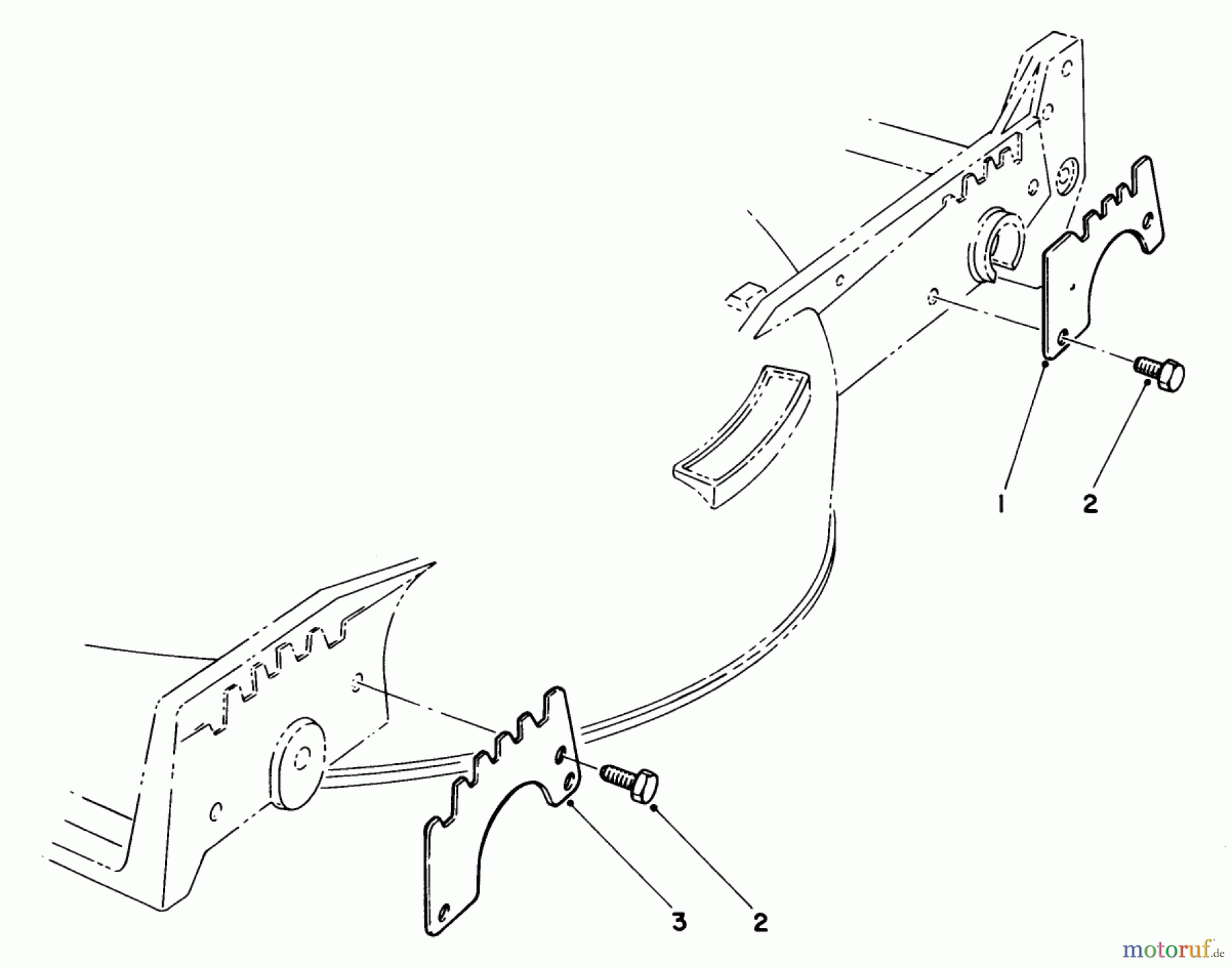  Toro Neu Mowers, Walk-Behind Seite 1 20715 - Toro Lawnmower, 1985 (5000001-5999999) WEAR PLATE KIT NO. 49-4080 (OPTIONAL)