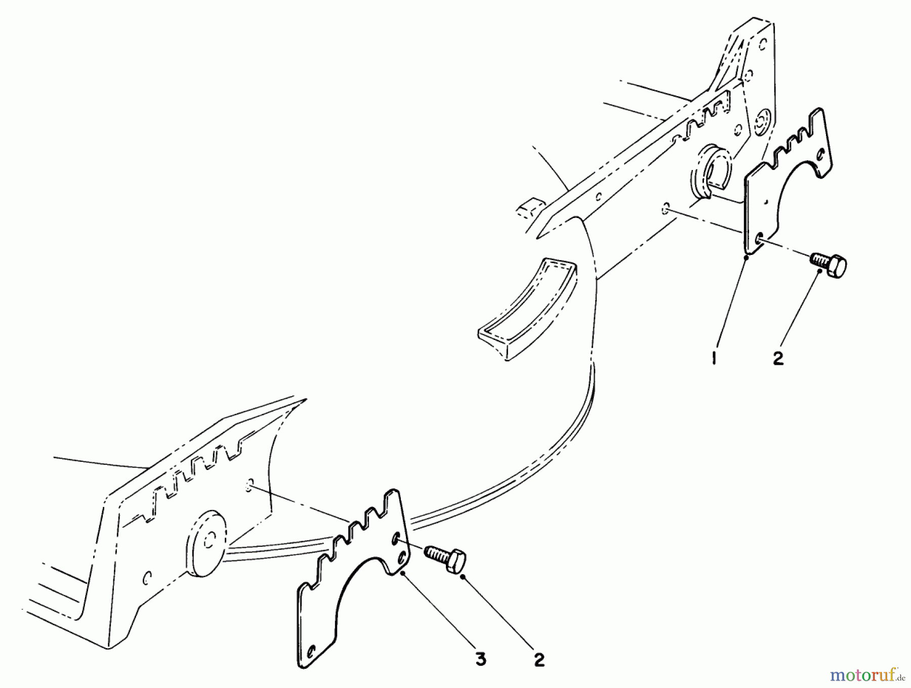  Toro Neu Mowers, Walk-Behind Seite 1 20715C - Toro Lawnmower, 1985 (5000001-5999999) WEAR PLATE KIT NO. 49-4080 (OPTIONAL)
