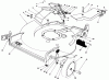 Toro 20718 - Lawnmower, 1985 (5000001-5999999) Ersatzteile HOUSING ASSEMBLY