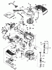 Toro 20718C - Lawnmower, 1985 (5000001-5999999) Ersatzteile ENGINE TECUMSEH MODEL NO. TNT 100-10096E
