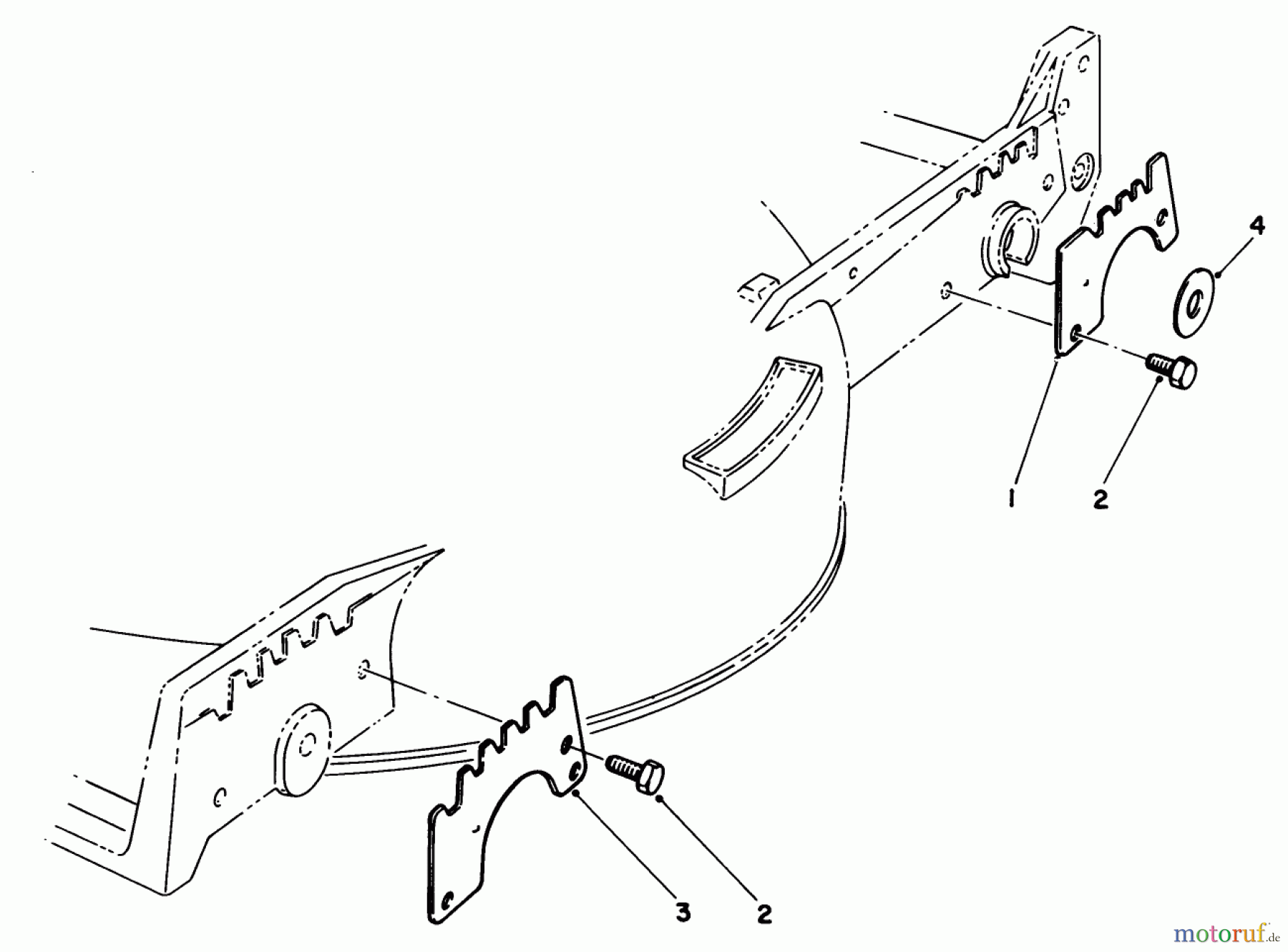  Toro Neu Mowers, Walk-Behind Seite 1 20718C - Toro Lawnmower, 1986 (6000001-6999999) WEAR PLATE KIT NO. 49-4080 (OPTIONAL)