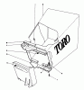 Toro 20725 - Lawnmower, 1980 (0000001-0999999) Ersatzteile GRASS BAG ASSEMBLY