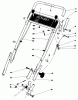 Toro 20735 - Lawnmower, 1979 (9000001-9999999) Ersatzteile HANDLE ASSEMBLY