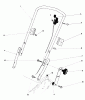 Toro 20742 - Lawnmower, 1984 (4000001-4999999) Ersatzteile HANDLE ASSEMBLY