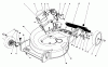 Toro 20745 - Lawnmower, 1984 (4000001-4999999) Ersatzteile HOUSING ASSEMBLY