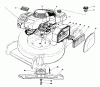 Toro 20745C - Lawnmower, 1986 (6000001-6999999) Ersatzteile ENGINE ASSEMBLY