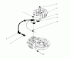 Toro 20745C - Lawnmower, 1987 (7000001-7999999) Ersatzteile FLYWHEEL & MAGNETO ASSEMBLY (ENGINE NO. 47PG6)