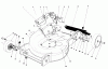 Toro 20745C - Lawnmower, 1987 (7000001-7999999) Ersatzteile HOUSING ASSEMBLY