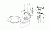 Toro 20746C - Lawnmower, 1988 (8000001-8999999) Ersatzteile BRAKE ASSEMBLY