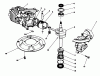 Toro 20747C - Lawnmower, 1987 (7000001-7999999) Ersatzteile CRANKSHAFT ASSEMBLY (MODEL NO. 47PG6)