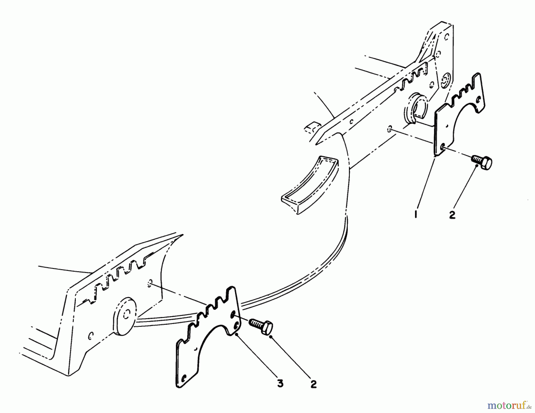  Toro Neu Mowers, Walk-Behind Seite 1 20747C - Toro Lawnmower, 1988 (8000001-8999999) WEAR PLATE KIT NO. 49-4080 (OPTIONAL)