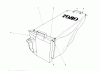 Toro 20752 - Lawnmower, 1978 (8000001-8999999) Ersatzteile GRASS BAG ASSEMBLY NO. 8-0669