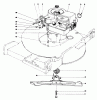Toro 20755 - Lawnmower, 1980 (0000001-0999999) Ersatzteile ENGINE ASSEMBLY