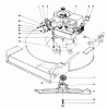 Toro 20755 - Lawnmower, 1981 (1000001-1999999) Ersatzteile ENGINE ASSEMBLY