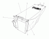 Toro 20758 - Lawnmower, 1980 (0000001-0999999) Ersatzteile GRASS BAG ASSEMBLY