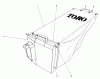 Toro 20758 - Lawnmower, 1981 (1000001-1999999) Ersatzteile GRASS BAG ASSEMBLY