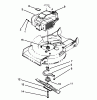 Toro 20761B - Lawnmower, 1993 (39000001-39999999) Ersatzteile ENGINE ASSEMBLY