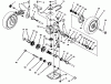 Toro 20761B - Lawnmower, 1993 (39000001-39999999) Ersatzteile GEAR CASE ASSEMBLY
