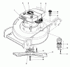 Toro 20762 - Lawnmower, 1981 (1000001-1999999) Ersatzteile ENGINE ASSEMBLY