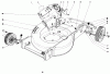 Toro 20762 - Lawnmower, 1981 (1000001-1999999) Ersatzteile HOUSING ASSEMBLY