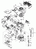 Toro 20762 - Lawnmower, 1983 (3000001-3999999) Ersatzteile ENGINE TECUMSEH MODEL NO. TNT 100-10077E