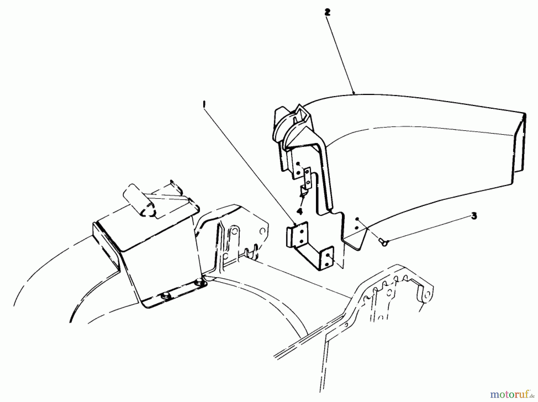  Toro Neu Mowers, Walk-Behind Seite 1 20762 - Toro Lawnmower, 1984 (4000001-4999999) SIDE DISCHARGE KIT NO. 59107 (OPTIONAL)