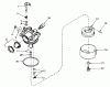 Toro 20762C - Lawnmower, 1985 (5000001-5999999) Ersatzteile CARBURETOR NO. 632050A