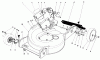Toro 20762C - Lawnmower, 1985 (5000001-5999999) Ersatzteile HOUSING ASSEMBLY