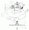 Toro 20765 - Lawnmower, 1980 (0000001-0999999) Ersatzteile ENGINE ASSEMBLY