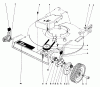 Toro 20770 - Lawnmower, 1982 (2000001-2999999) Ersatzteile FRONT WHEEL & PIVOT ARM ASSEMBLY