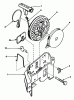 Toro 20770 - Lawnmower, 1982 (2000001-2999999) Ersatzteile REWIND STARTER NO. 590531