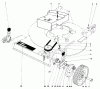 Toro 20771 - Lawnmower, 1983 (3000001-3999999) Ersatzteile FRONT WHEEL & PIVOT ARM ASSEMBLY